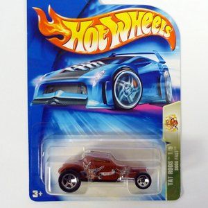 Hot Wheels Sooo Fast #118 Tat Rods 1/5 Brown Die-Cast Car 2004